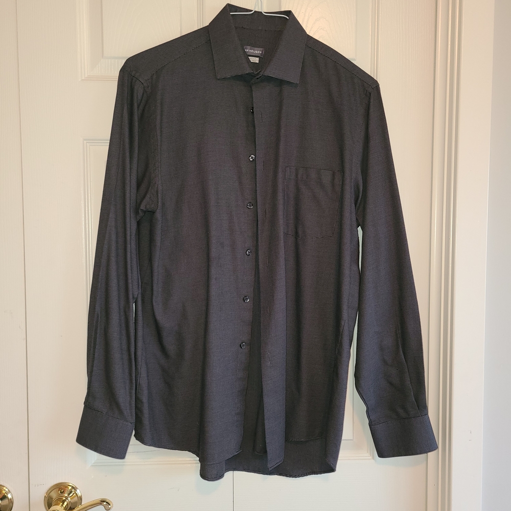 Van Heusen Charcoal Dress Shirt